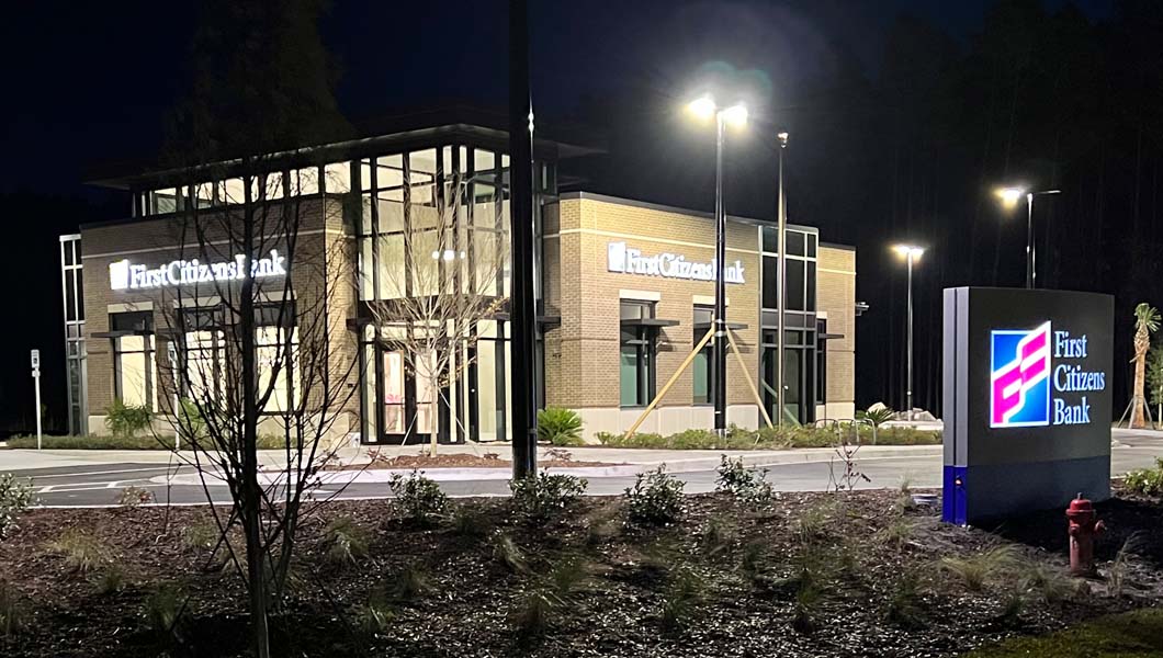 Selectric Commercial Electric Project: First Citizens Bank - Summerville, SC